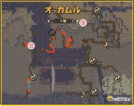 オッカム島(下層)のビルダーパズル