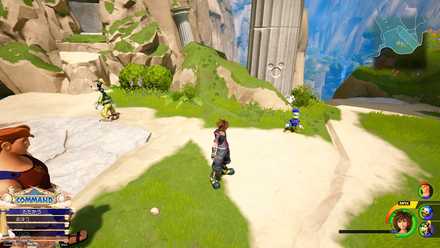 オリンポスの隠れミッキーの場所