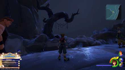 オリンポスの隠れミッキーの場所