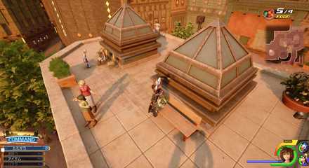 食材（舌ビラメ）の場所