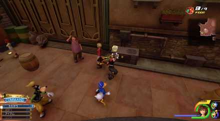 食材（子牛肉）の場所