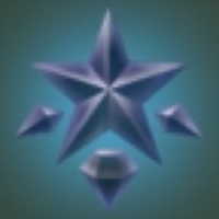 透きとおる結晶の画像