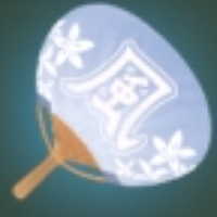 嵐のうちわの画像