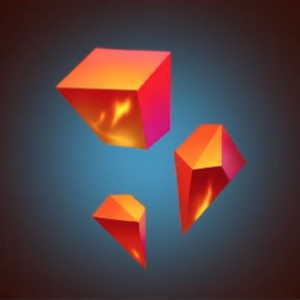 燃え上がるしずくの画像