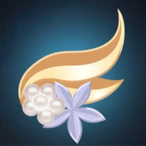 森のブローチの画像