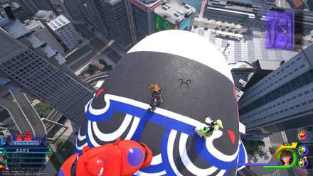 サンフランソウキョウの隠れミッキーの場所