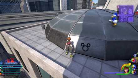 サンフランソウキョウの隠れミッキーの場所