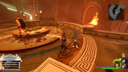 鍛冶屋の工房の炎の場所