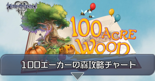 キングダムハーツ3 100エーカーの森 くまのプーさん の攻略チャート Kh3 ゲームエイト