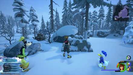 アレンデールの隠れミッキーの場所