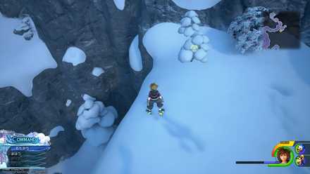 アレンデールの隠れミッキーの場所