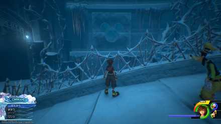 アレンデールの隠れミッキーの場所