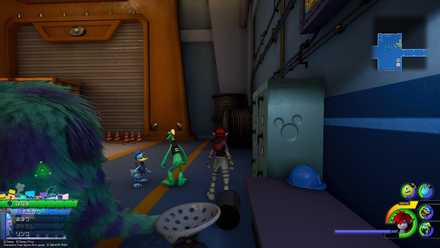 モンストロポリスの隠れミッキーの場所