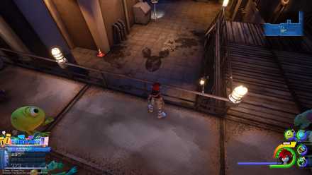 モンストロポリスの隠れミッキーの場所