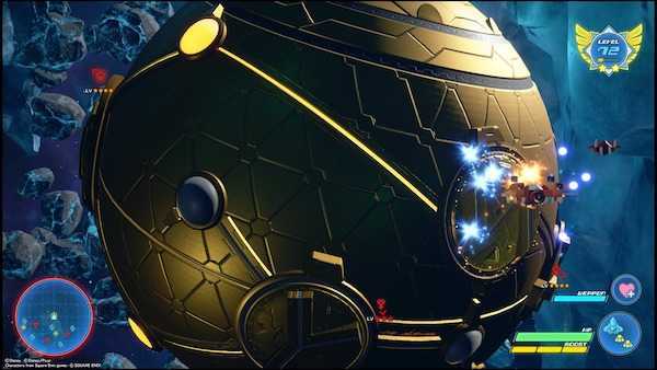 トレジャースフィアのゲーム画面