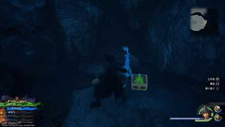 ストームアンカー+の場所（砂の島）