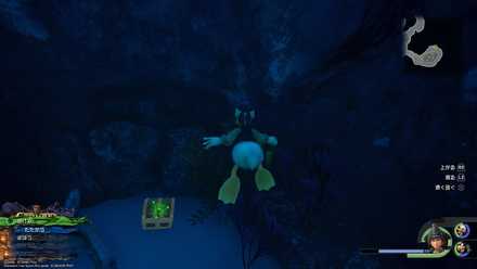 ラバーロゼットの場所（棘岩の島）