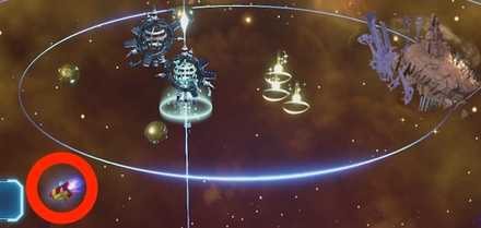 オメガの星座の場所