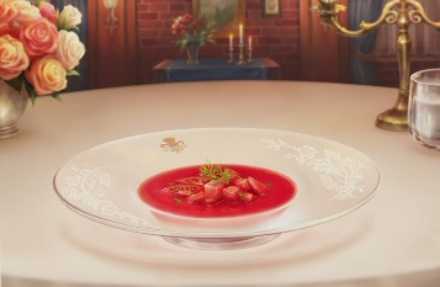 トマトの冷製スープ