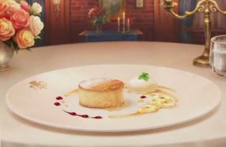 バナナの温スフレ