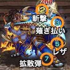 夜助の攻撃パターン