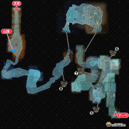 オリンポス山の幸運のマーク