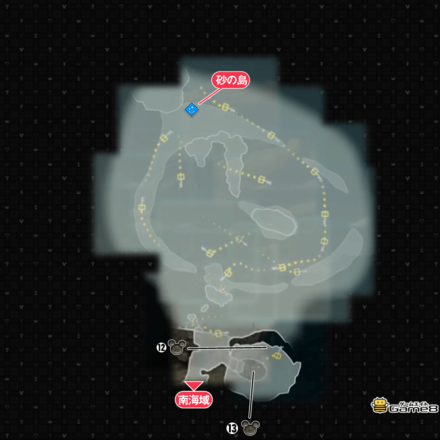 砂の島の撮影場所