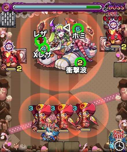 キャラメリゼボス1攻略