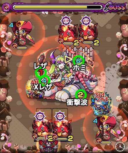 キャラメリゼボス3攻略