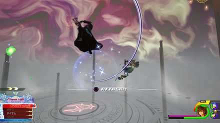 黒い影の一斉攻撃