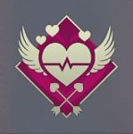 バレンタインデー限定バッジ