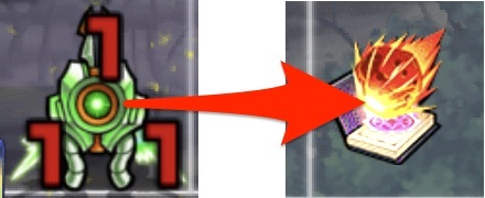 ビットンが魔道書を出現