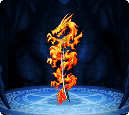 黒盗賊の炎刀(右)の画像