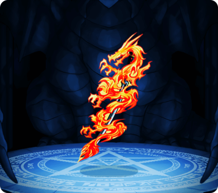 黒盗賊の炎刀(左)の画像