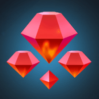 燃え上がる魔石の画像