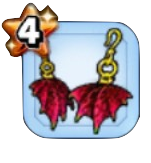 星霊炎龍のイヤリング