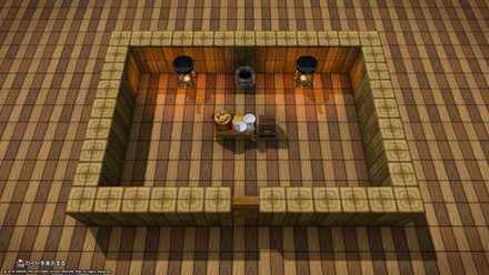 お城の食堂タイプ2