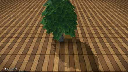 自然のブランコ