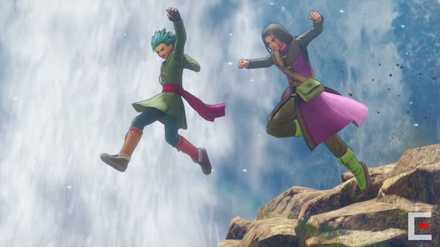 スイッチ版カミュと主人公崖飛び降り