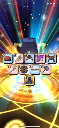 ガチャ結果の画像