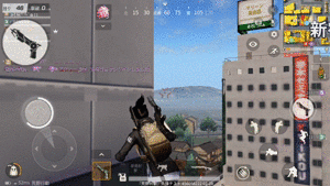 落下時のダメージ GIF