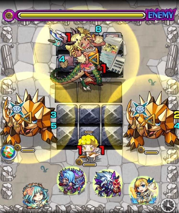 ジュラザリナステージ1攻略