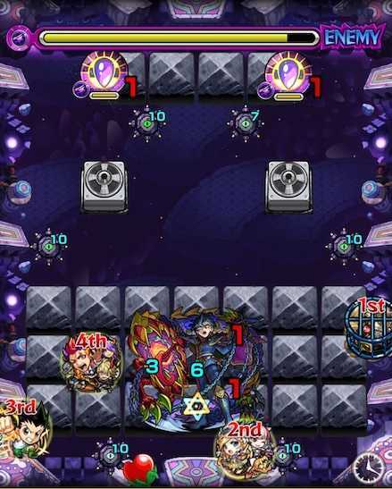 アドゥブタ(究極)ステージ3クロスドクロ処理後