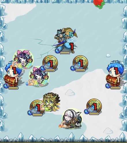 雪解の広場4ステージ2攻略