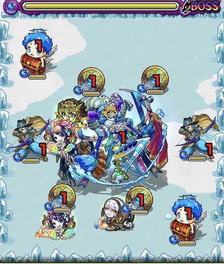 雪解の広場4ステージ3攻略