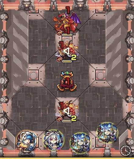 焔旗の獣人姫ステージ1攻略