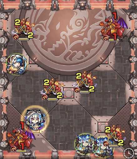 焔旗の獣人姫ステージ2攻略