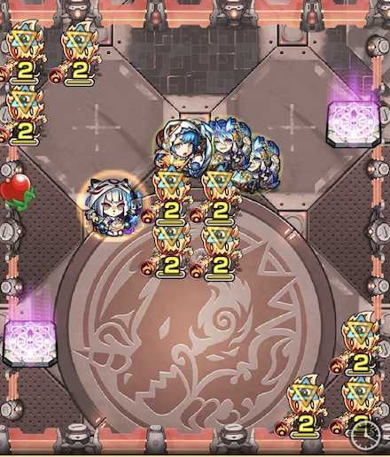 焔旗の獣人姫ステージ4攻略