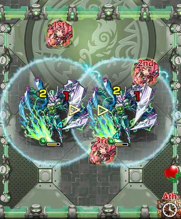 ステージ2クロス処理＆移動後