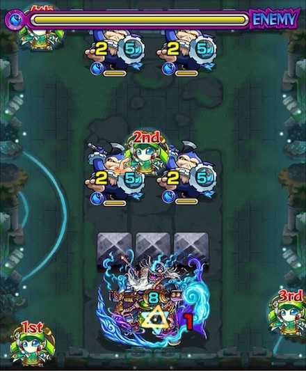 レキオウ1ステージ4攻略